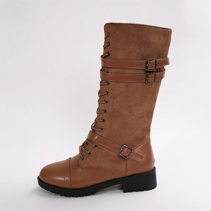 Elena | Stivali Vintage con Tacco Basso
